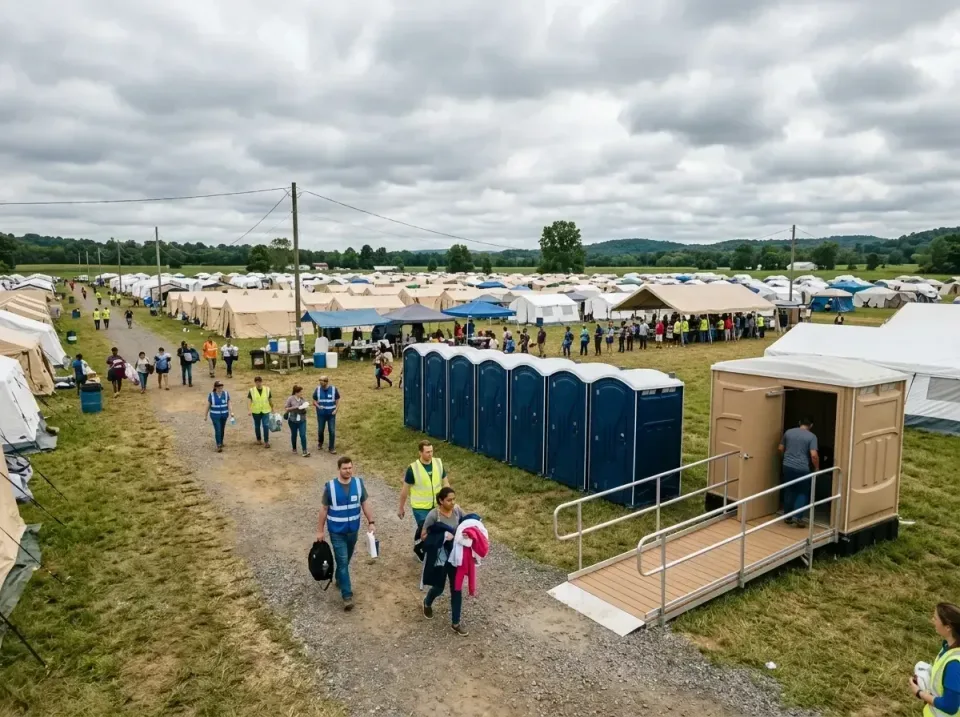 disaster-relief-camp-restrooms-010 — frequently asked questions, Dumpster & Portable Bathrooms Rental in Bailey's Crossroads…